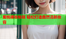 蜜桃裸妆秘籍 轻松打造自然清新妆容