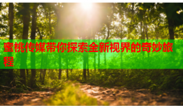 蜜桃传媒带你探索全新视界的奇妙旅程