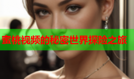 蜜桃视频的秘密世界探险之旅