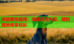 体验蜜桃视频：海量高清内容，随时随地畅享精彩