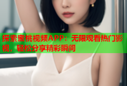 探索蜜桃视频APP：无限观看热门影视，轻松分享精彩瞬间