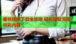 蜜桃视频下载全攻略 轻松获取无限精彩内容