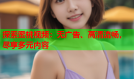 探索蜜桃视频：无广告、高清流畅，尽享多元内容