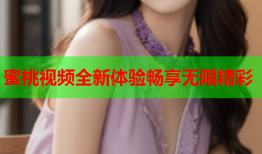 蜜桃视频全新体验畅享无限精彩