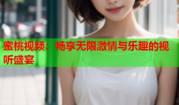 蜜桃视频：畅享无限激情与乐趣的视听盛宴
