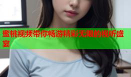 蜜桃视频带你畅游精彩无限的视听盛宴