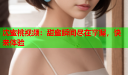 沈蜜桃视频：甜蜜瞬间尽在掌握，快来体验