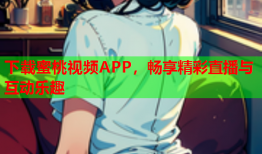下载蜜桃视频APP，畅享精彩直播与互动乐趣
