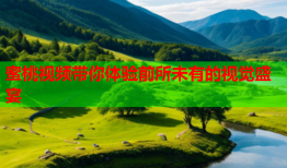 蜜桃视频带你体验前所未有的视觉盛宴