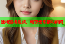 独特蜜桃视频，畅享无限精彩瞬间