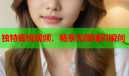 独特蜜桃视频，畅享无限精彩瞬间