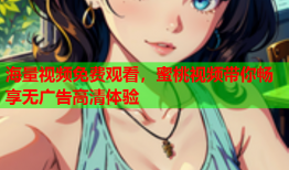 海量视频免费观看，蜜桃视频带你畅享无广告高清体验