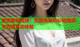 发现蜜桃视频：无限畅享精彩短视频与直播互动体验