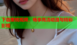 下载蜜桃视频，畅享高清动漫与精彩影视