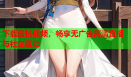 下载蜜桃视频，畅享无广告高清直播与社交互动