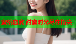 蜜桃盛宴 甜蜜时光尽在指尖