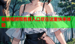 蜜桃视频观看新入口尽在这里快来体验