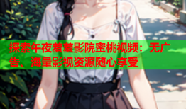 探索午夜羞羞影院蜜桃视频：无广告、海量影视资源随心享受