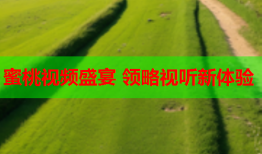 蜜桃视频盛宴 领略视听新体验