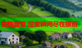 蜜桃盛宴 甜蜜瞬间尽在眼前