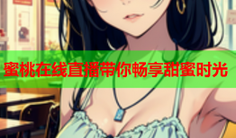 蜜桃在线直播带你畅享甜蜜时光