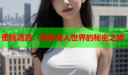 蜜桃诱惑：探索成人世界的秘密之旅