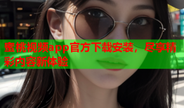 蜜桃视频app官方下载安装，尽享精彩内容新体验