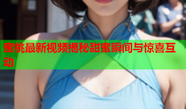 蜜桃最新视频揭秘甜蜜瞬间与惊喜互动