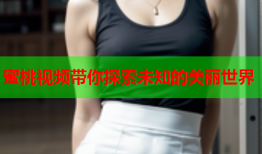 蜜桃视频带你探索未知的美丽世界