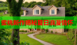 蜜桃新作揭秘夏日浪漫情怀