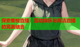 探索蜜桃直播：互动娱乐与高清直播的完美结合