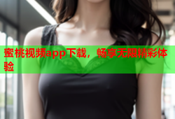 蜜桃视频app下载，畅享无限精彩体验