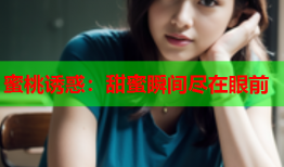 蜜桃诱惑：甜蜜瞬间尽在眼前
