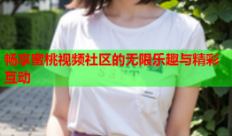 畅享蜜桃视频社区的无限乐趣与精彩互动