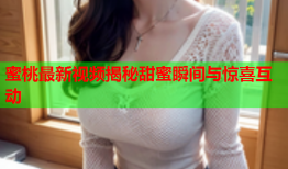 蜜桃最新视频揭秘甜蜜瞬间与惊喜互动