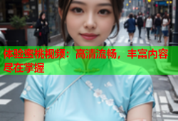 体验蜜桃视频：高清流畅，丰富内容尽在掌握