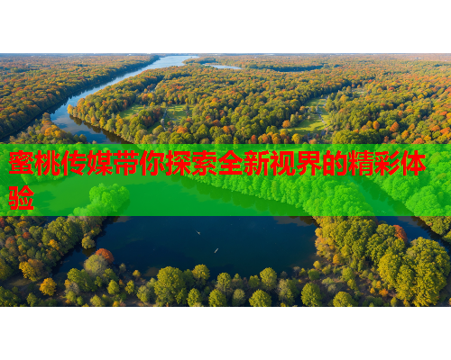 蜜桃传媒带你探索全新视界的精彩体验