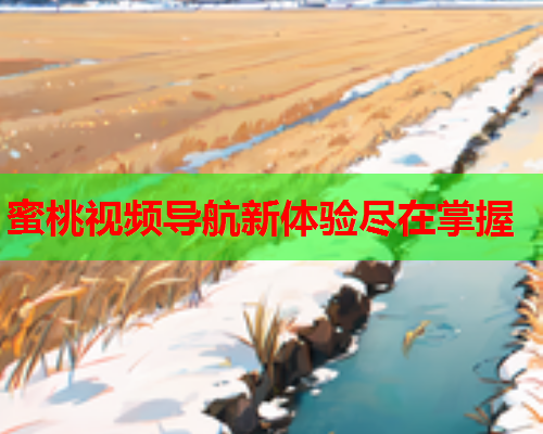 蜜桃视频导航新体验尽在掌握